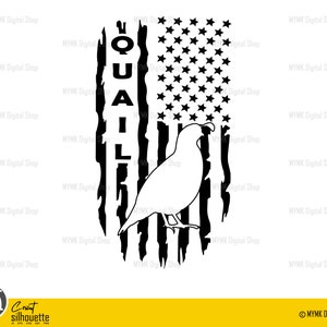 Cool American Flag and Quail SVG, Png, Quail svg, quail png, Quail Hunting, for hunting Quail, Quail cricut ready