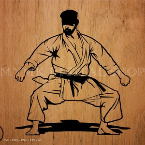 jiu jitsu svg, silhouette, martial arts svg, karate svg, png, clipart, dxf, cut file, cricut, svg