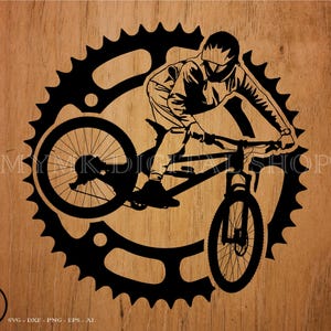 BIker Mtb in Spraket svg-Datei, Mtb svg, Fahrrad svg, svg, png, cricut, dxf, Clipart, für kommerziellen und persönlichen Gebrauch