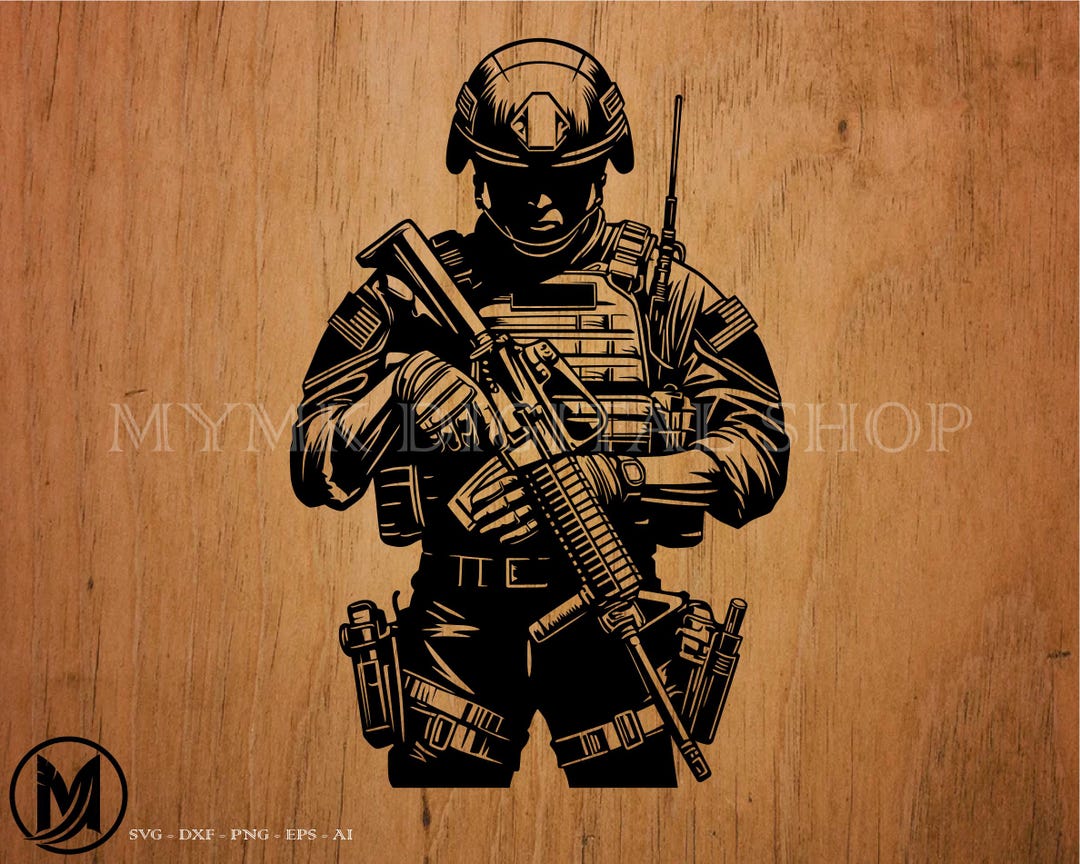 US Military Soldier Svg, US Army, Svg, Png, Cricut, Dxf, Clipart, for ...
