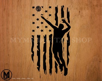 volleyball svg, american flag, svg, png, volleyball dad svg, volleyball, volleyball cut file, sports svg, cricut,