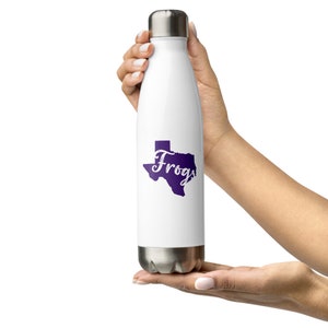 Frogs Stainless Steel Water Bottle