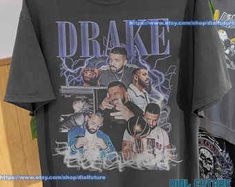 Vintage Drake Tshirt, Drake Graphic Tee, Drake Merch, Drake Rap Shirt, Drake Shirt, Drake Rapper Shirt, Drake Concert Shirt
