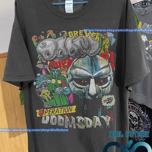 Camisa Vintage Mf Doom, Sudadera Vintage MF Doom 90s Hip Hop, Camisa Unisex Mf Doom Rapper