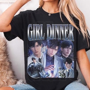 Retro 90S Girl Dinner Zayne Shirt Vintage Style Graphic Tee T-Shirt Unisex Men & Women