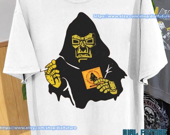 Vintage Mf Doom Shirt, Rap Tee Shirt, Oversized Shirt, Comic Art Vintage Unisex Tee, Mf Doom Merch, Mf Doom Fans Gift