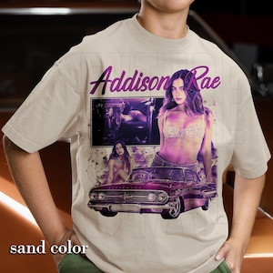 Addison Rae T-Shirt, Addison Rae Homage Fan Made T-Shirt, Gift For Women and Man