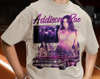 Addison Rae T-Shirt, Addison Rae Homage Fan Made T-Shirt, Gift For Women and Man