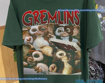 Gremlins Movies Vintage 90s Graphic T Shirt Gremlins Gizmo Vintage Style