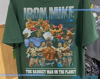 Mike Tyson Retro Inspired T Shirt, Iron Mike Shirt, Vintage Mike Tyson 90's Graphic tee