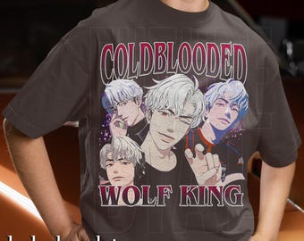 Eunho Plave Kpop Vintage Graphic Tee, Cold Blooded gift for Her, wolf king  tshirt, Eunho Fan Gift, Trendy Plave Kpop Graphic Shirt