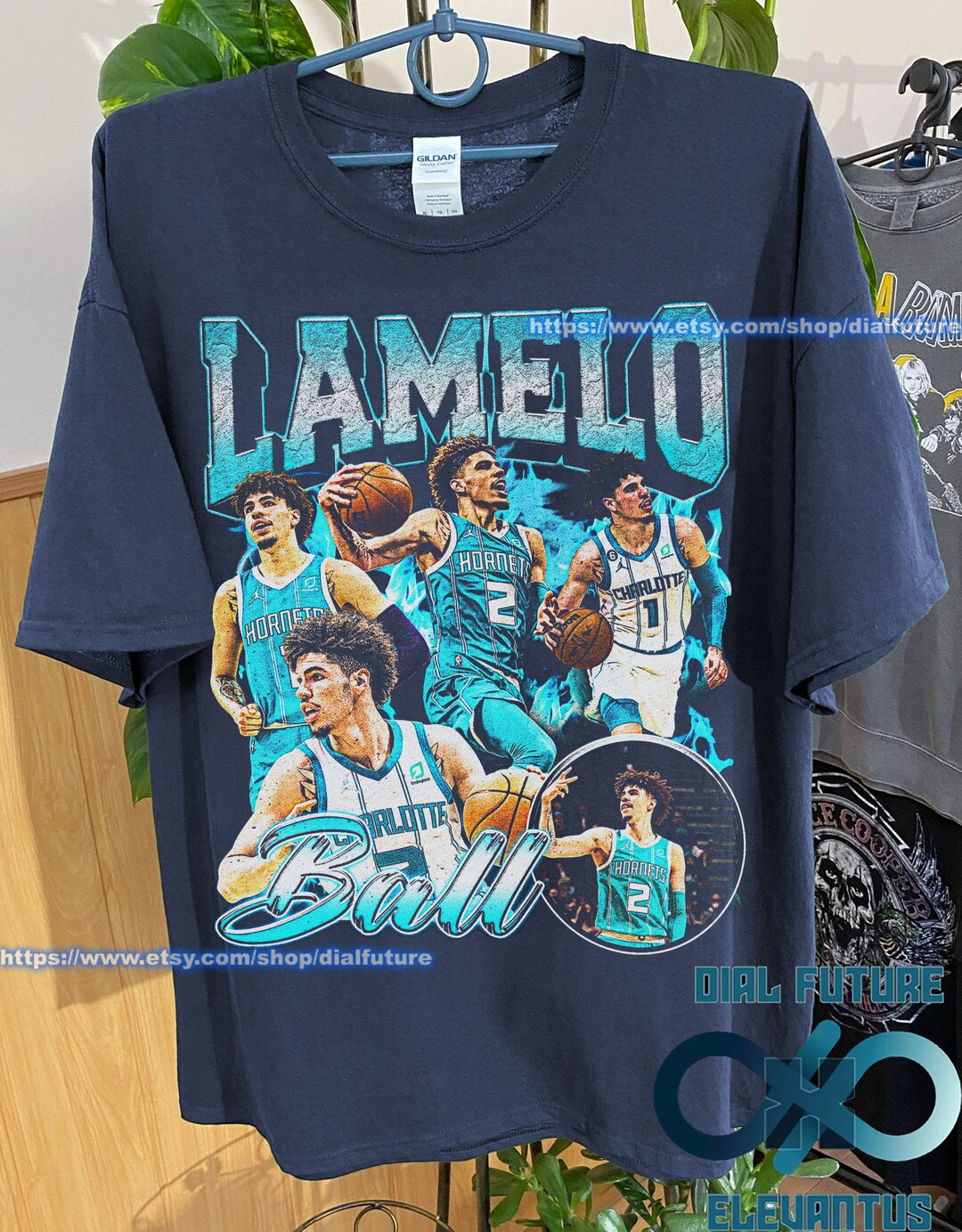 Vintage 90s Basketball Bootleg Style Tshirt, Lamelo Ball Graphic Tee, Lamelo Ball Shirt, Retro