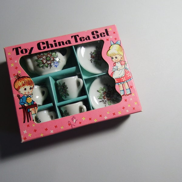 Toy China Tea Set Etsy