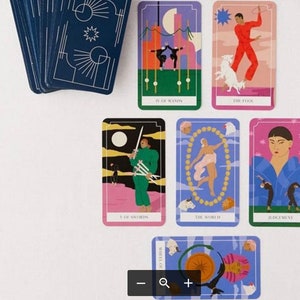 Zelfzorg: 5-kaarten lezen met behulp van het Neo Tarot-deck Digitale levering