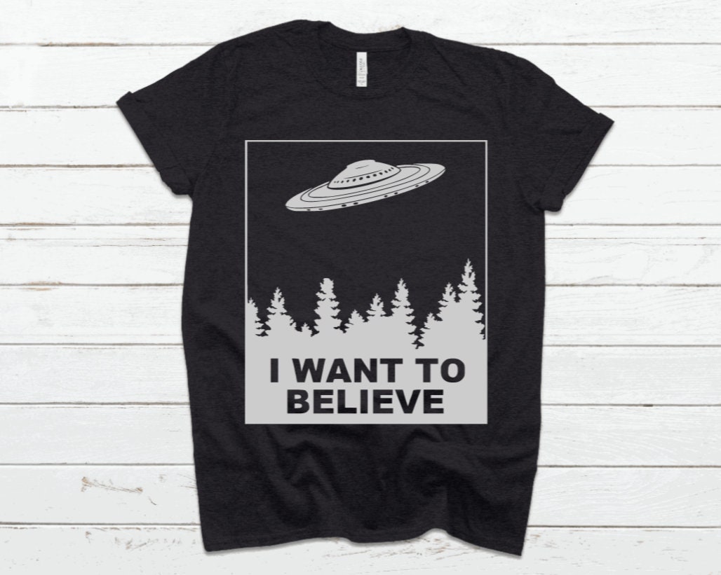 i believe alien shirt