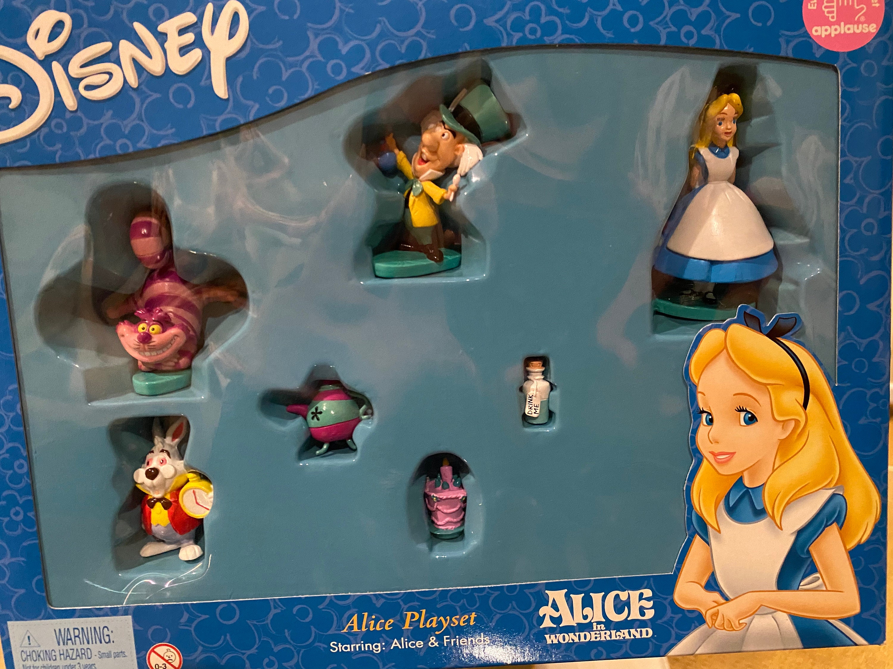 Disney Alice in Wonderland Formation Arts Square Enix Set of 5 Figurines