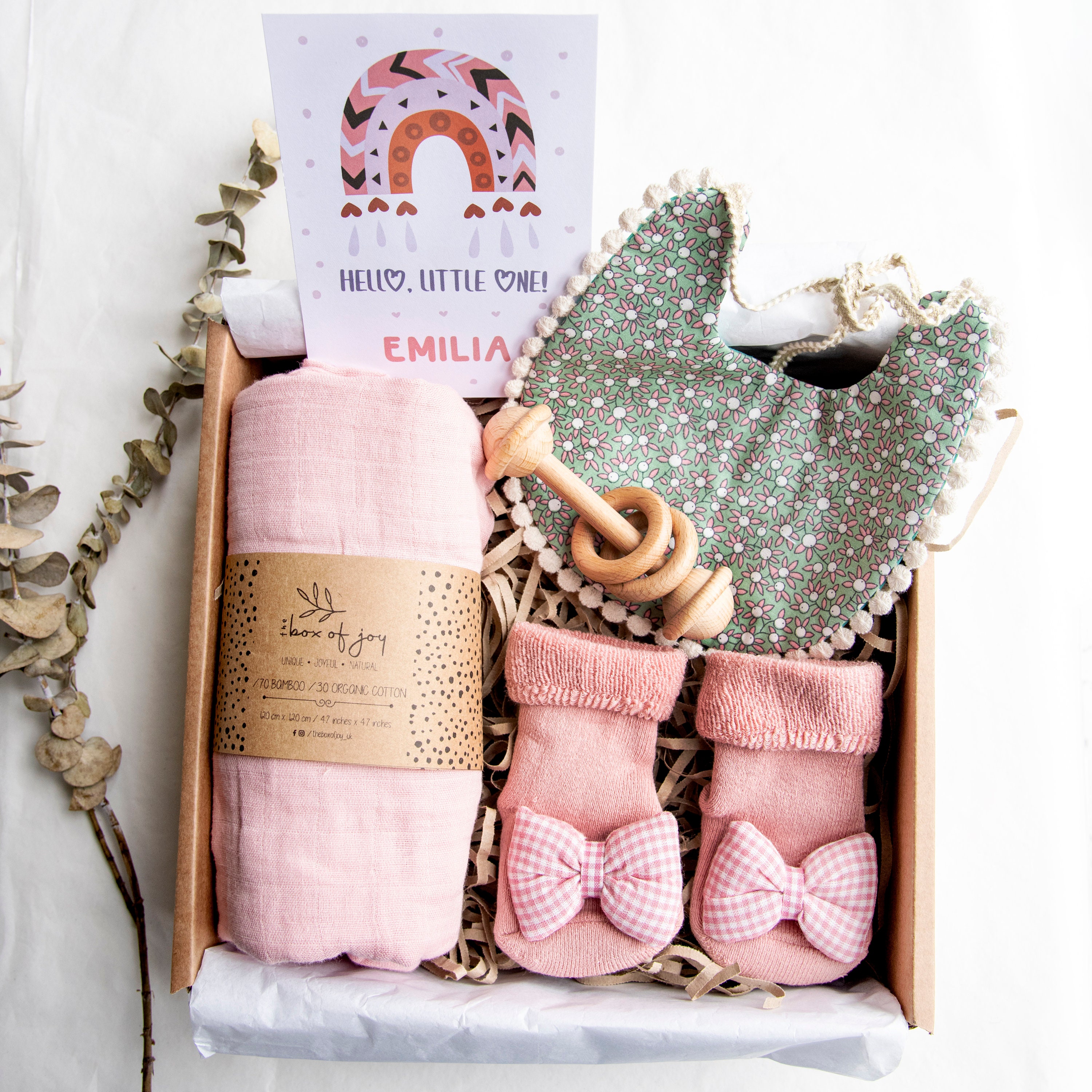 Baby Rattle Baby Bib Hamper Basket Pink Baby Shower Gift New Baby Girl Gift  Pacifier Clip Baby Girl Gift Box Baby Girl Gift Set Bib Baby Blankets Home  & Living etna.com.pe