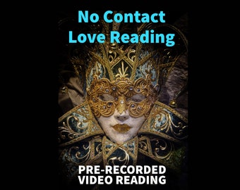 No Contact Pre-Recorded Tarot VIDEO Reading || Love Reading || Soulmate Reading || Twin Flame Reading || Psychic Reading || Tarot Reading