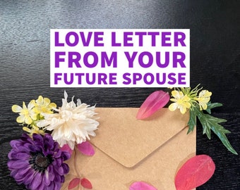 Carta de amor canalizada de su futuro cónyuge // Llamas gemelas, almas gemelas, LECTURA DE AMOR, Adivinación, Lectura psíquica