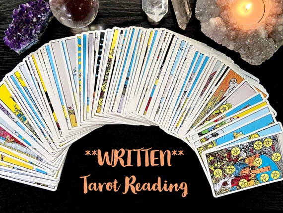 WRITTEN Detailed Tarot Reading || Money Reading, Love Reading, Career Reading, Psychic Reading, Intuitive Reading, Energy Reading