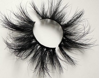 30mm Mink hair Eyelashes 3D Handmade Feathery Lashes