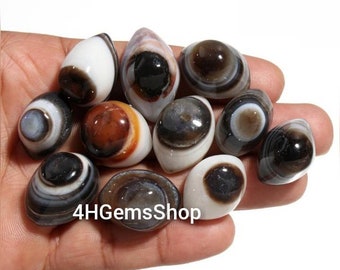 Ojo de ágata sardónice negra: Piedra protectora natural de Shiva