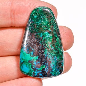 Beautiful Chrysocolla Loose StoneNatural Chrysocolla Crystal Gemstone  Crystal   57 Ct 23X37X5 MM