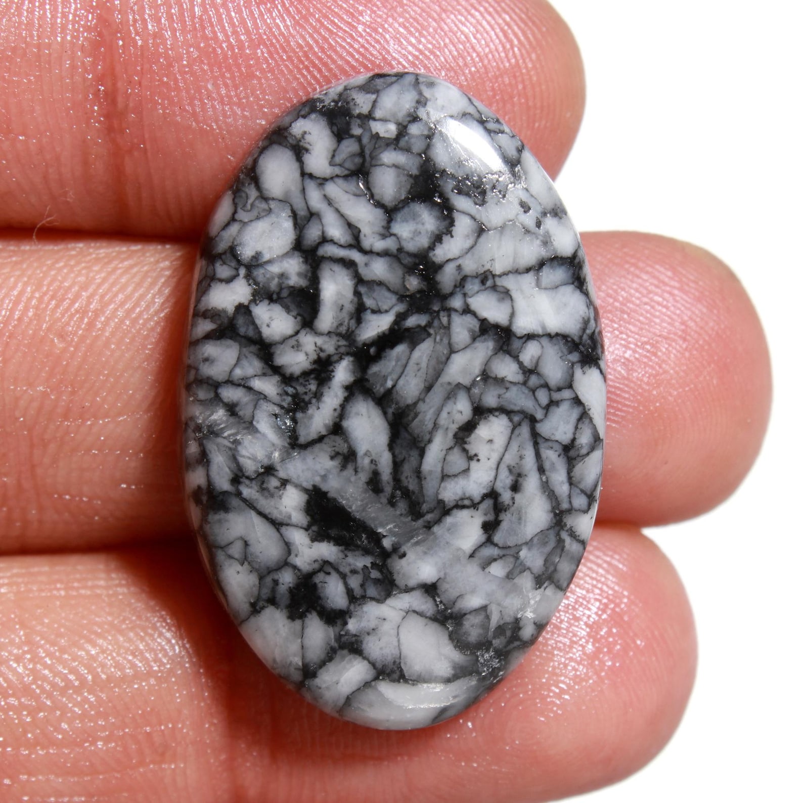 Amazing Pinolith Jasper Cabochon Natural Pinolite Jasper Etsy