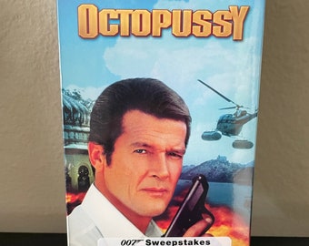 Vintage Octopussy VHS James Bond Collection 007 Roger Moore