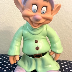 Vintage 1992 Walt Disney Dopey Toy Snow White and the Seven Dwarfs Figure