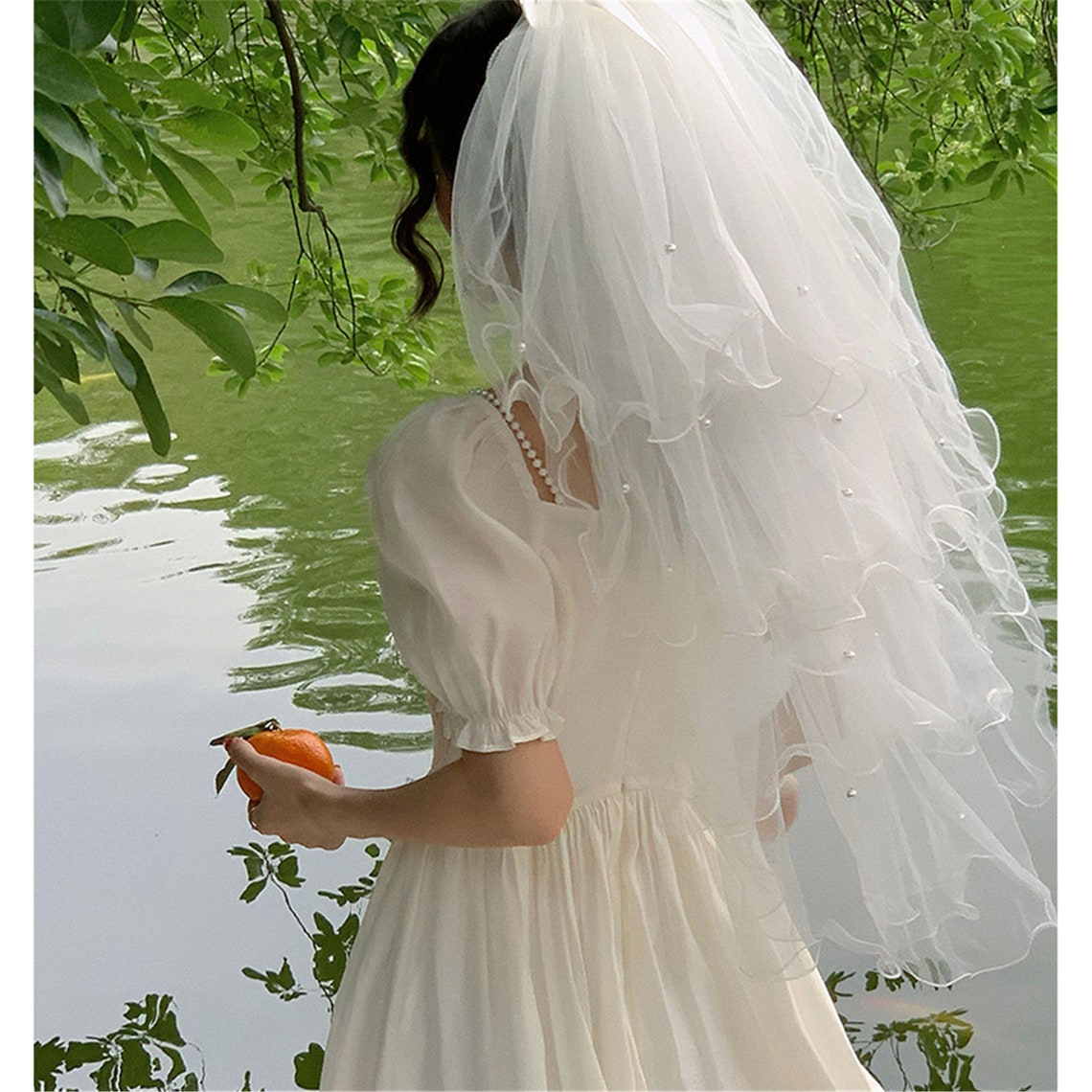 Robe blanche Robe de fée Robe Cottagecore Robe Français Etsy