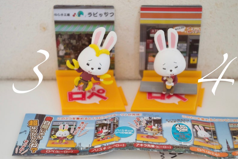 Akira-sennpai Makino charm Japanese anime characters \u7d19\u514e\u30ed\u30da Paper rabbit Rope