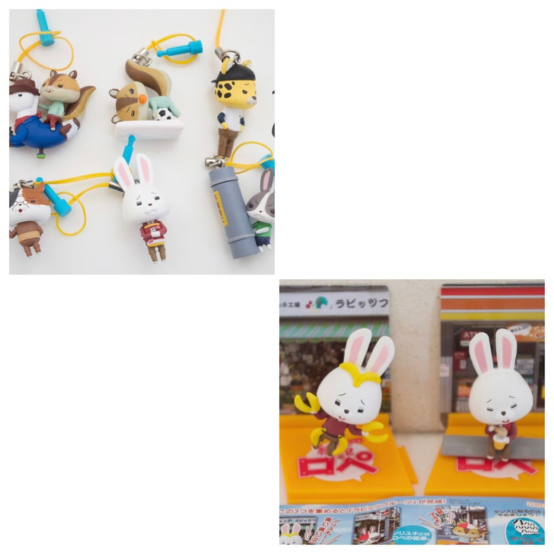 Akira-sennpai Makino charm Japanese anime characters \u7d19\u514e\u30ed\u30da Paper rabbit Rope
