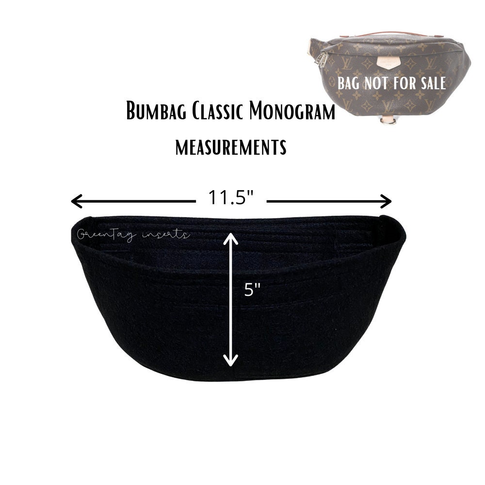 Felt Insert Organizer for Classic Monogram Bumbag – GreenTag Inserts