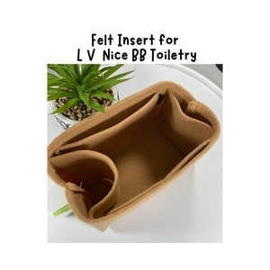 Felt Insert Organizer for L V Nice BB Toiletry Pouch Vanity -  Hong Kong