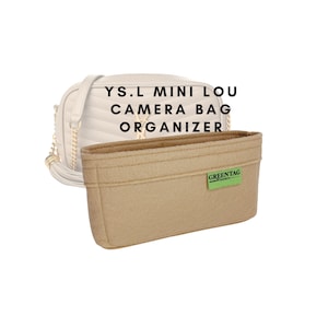 Monogram MINI Lou Camera Bag Organizer, Handmade organizer