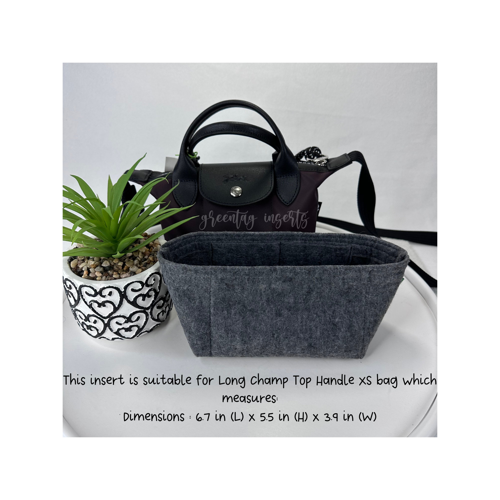 Felt Insert Organizer for Loop Hobo GM – GreenTag Inserts