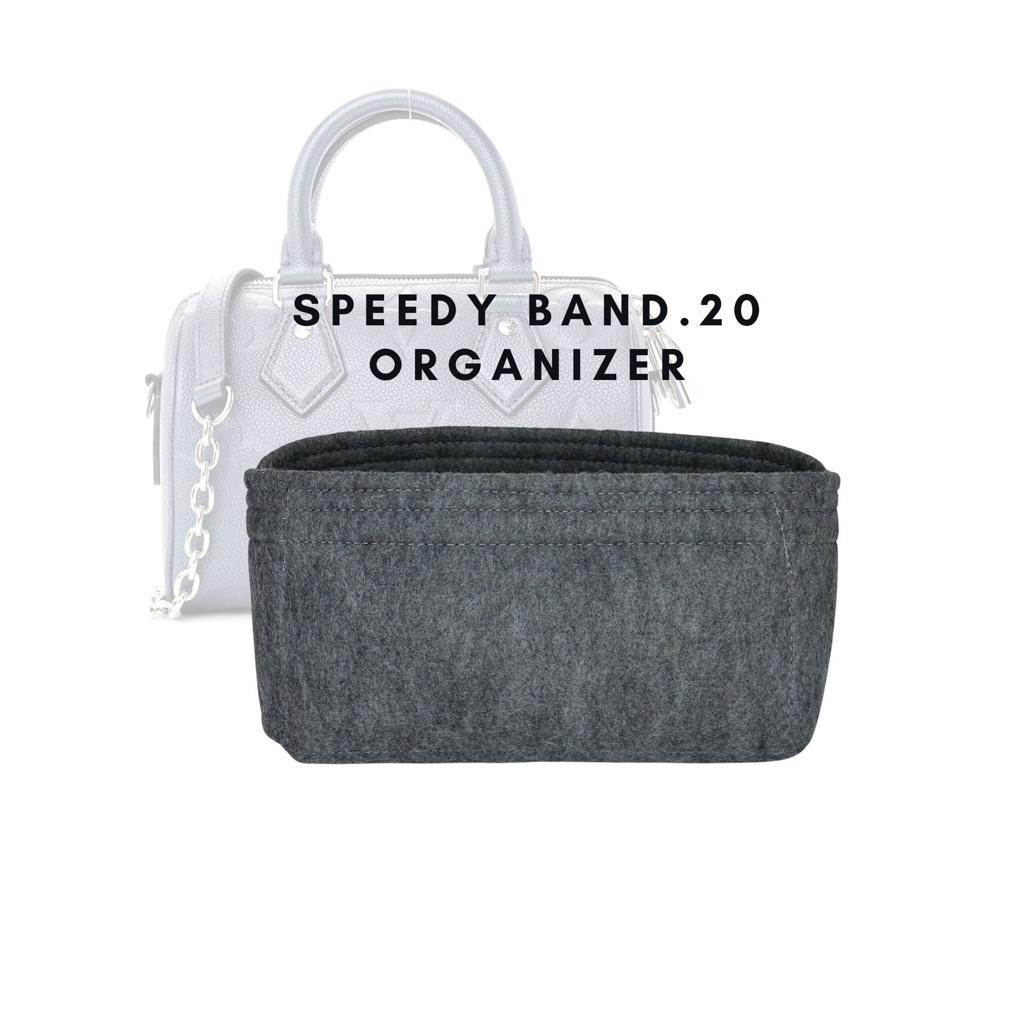  Zoomoni Bag Organizer for Louis Vuitton Cluny Mini - Premium  Felt Purse Handbag Insert Liner Shaper (Handmade) Soft Structure Support :  Handmade Products