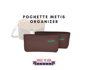 Felt Insert Organizer for L V Pochette Metis / Handmade