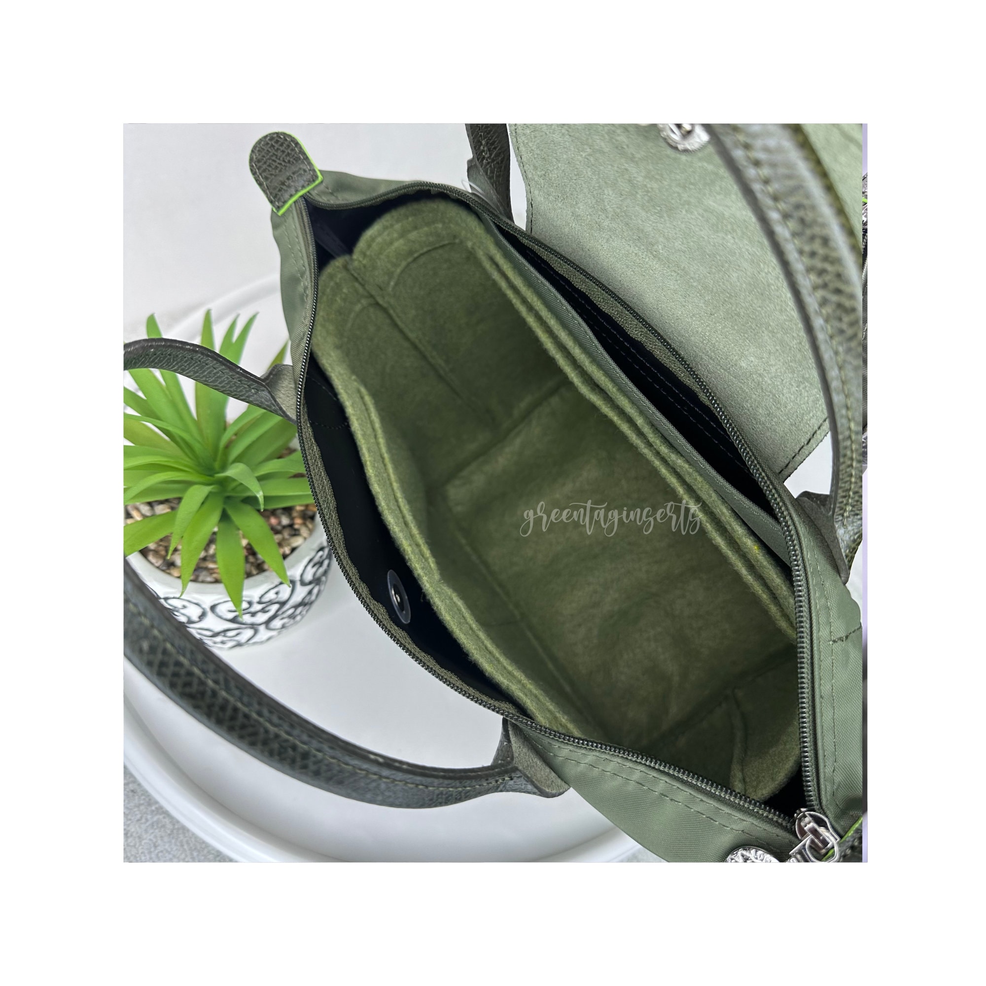 Felt Insert Organizer for High Rise Bumbag – GreenTag Inserts