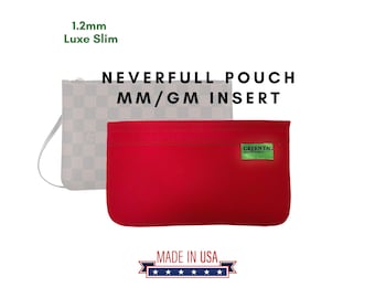 1.2mm Felt Insert for L V Neverfull Pochette MM / GM
