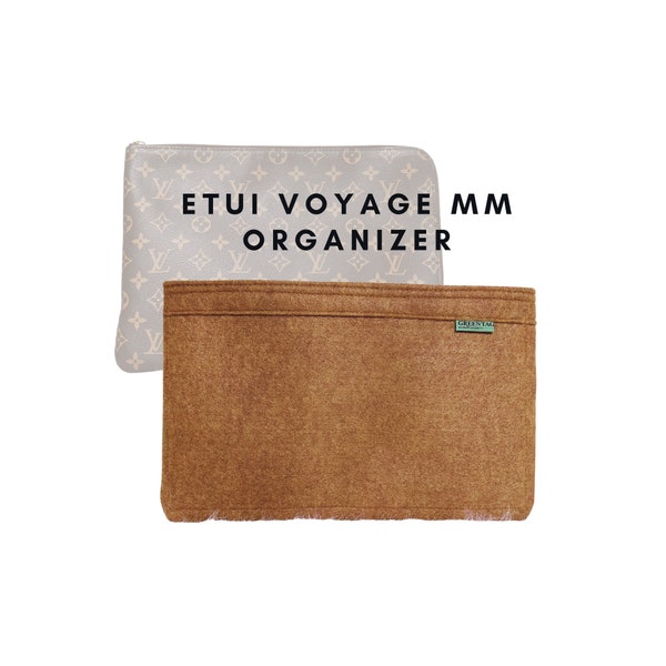 Felt Insert for LV Etui Voyage MM, Document Pouch