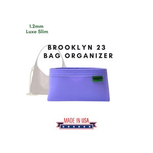 1.2mm Felt Insert Organizer for Coa.ch Brooklyn 23 / Brooklyn 23 Tapered Design