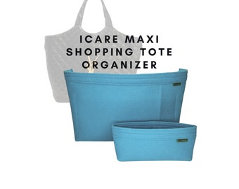 Felt Insert Organizer for Y-S-L iCare Maxi / icare Maxi Shopping Tote Bag Handmade Organizer