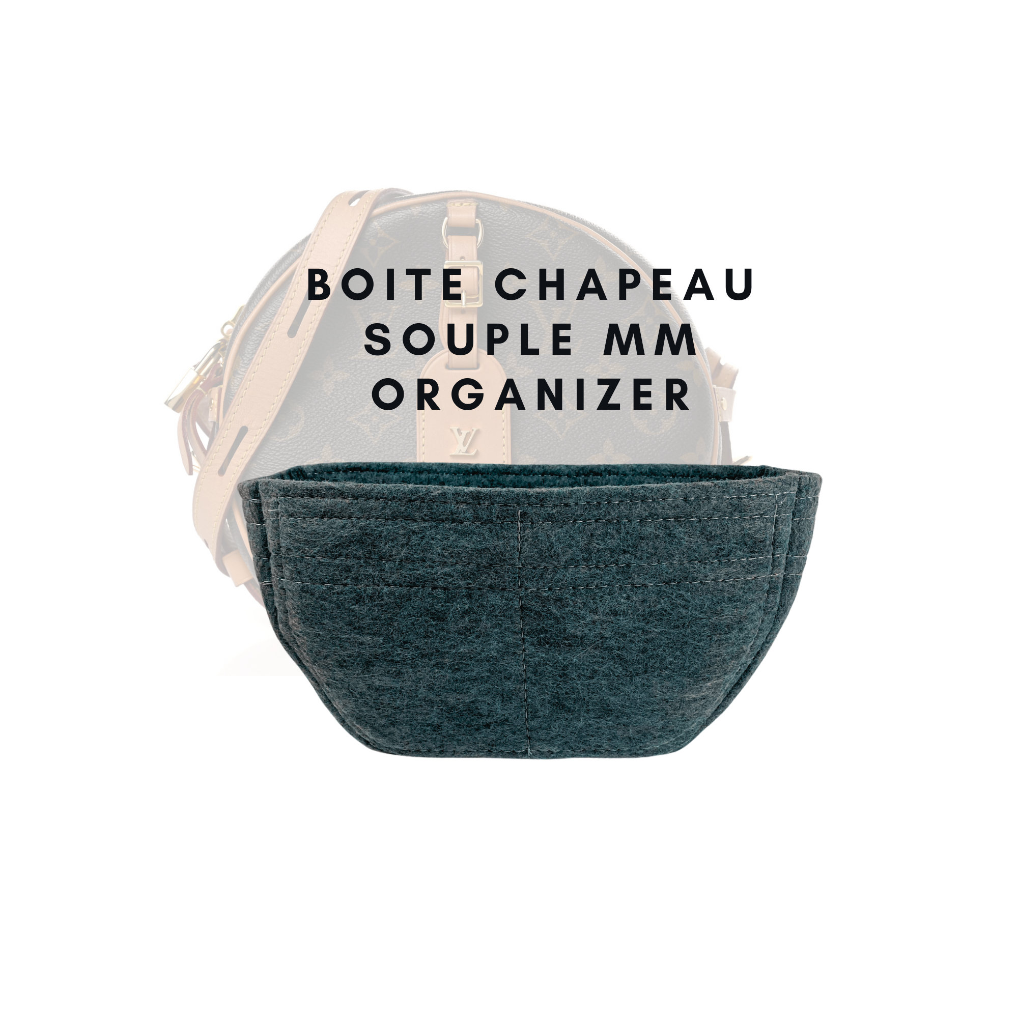 Boite Chapeau Souple Bag Monogram Empreinte Leather MM