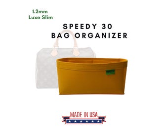1.2 mm Luxe Slim Felt Insert Organizer for Speedy 30 / ハンドメイド
