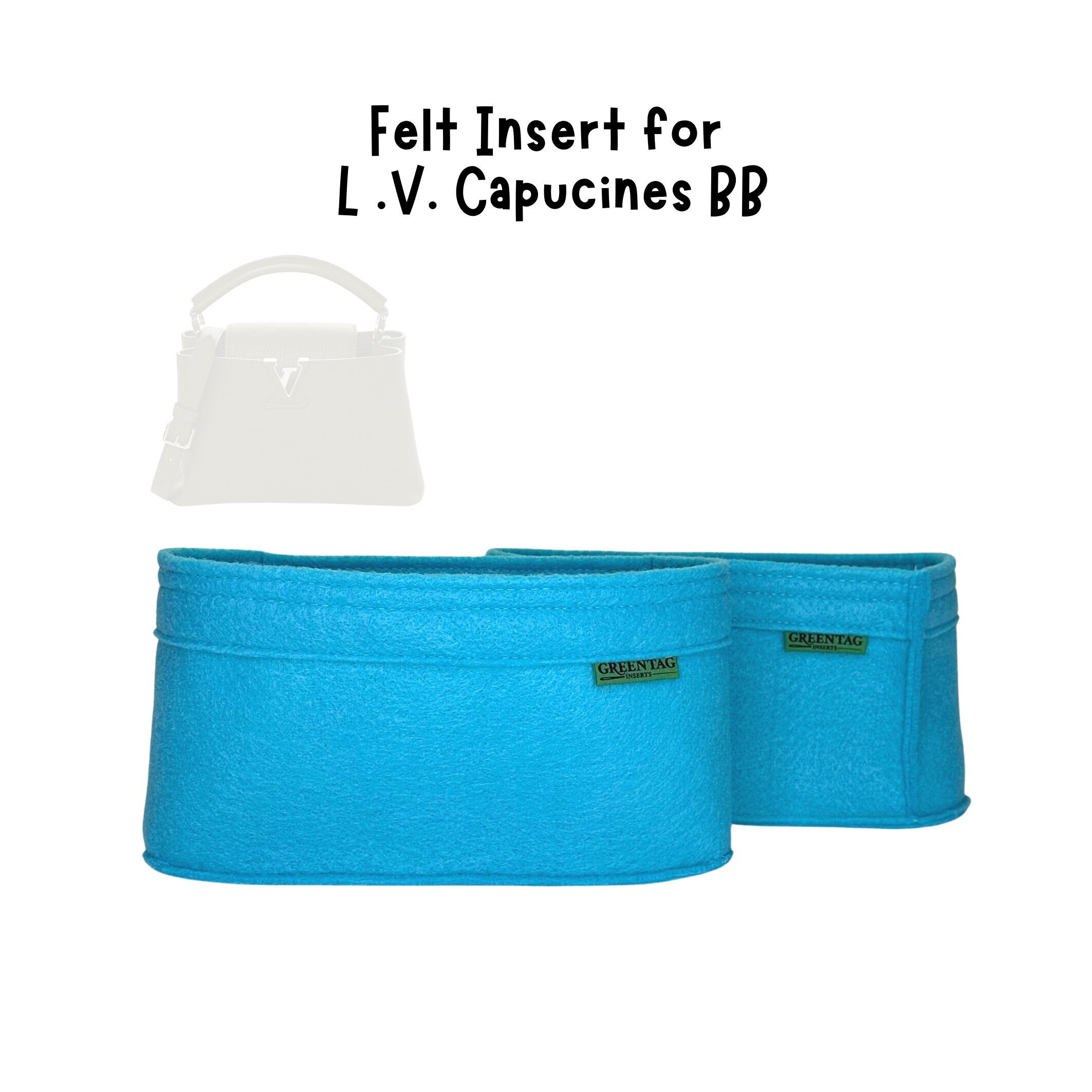 Felt Insert Organizer for Capucines BB – GreenTag Inserts