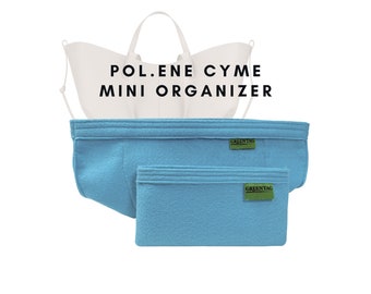 Felt Insert Organizer for Po.lene Paris Cyme Mini Bag / Po.lene Cyme Mini insert organizer