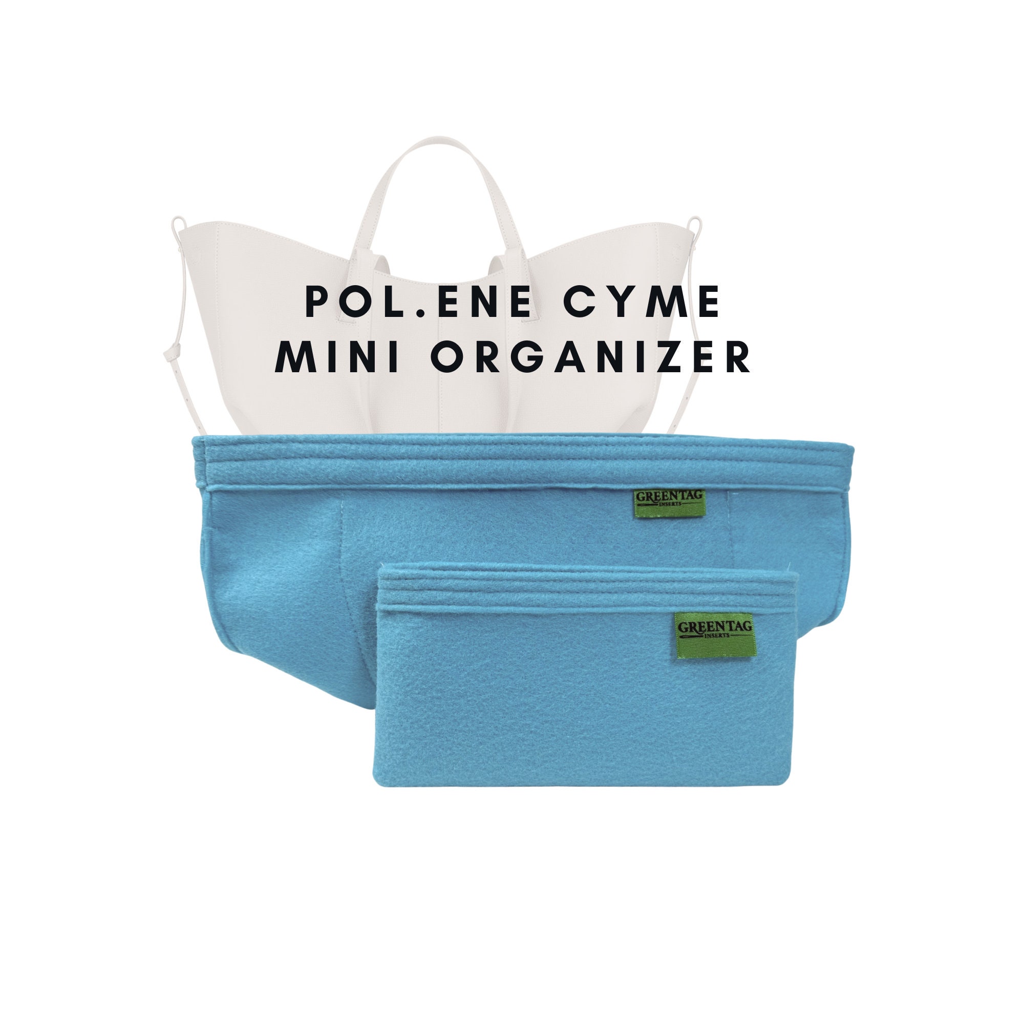 GreenTag, Bags, Felt Insert Organizer For Mini Pochette