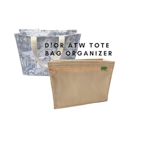 Organizer con inserto in feltro per borsa Di.0r Around The World / Fatto a mano